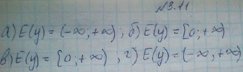 Изображение Упр.3.11 ГДЗ Никольский 10 класс